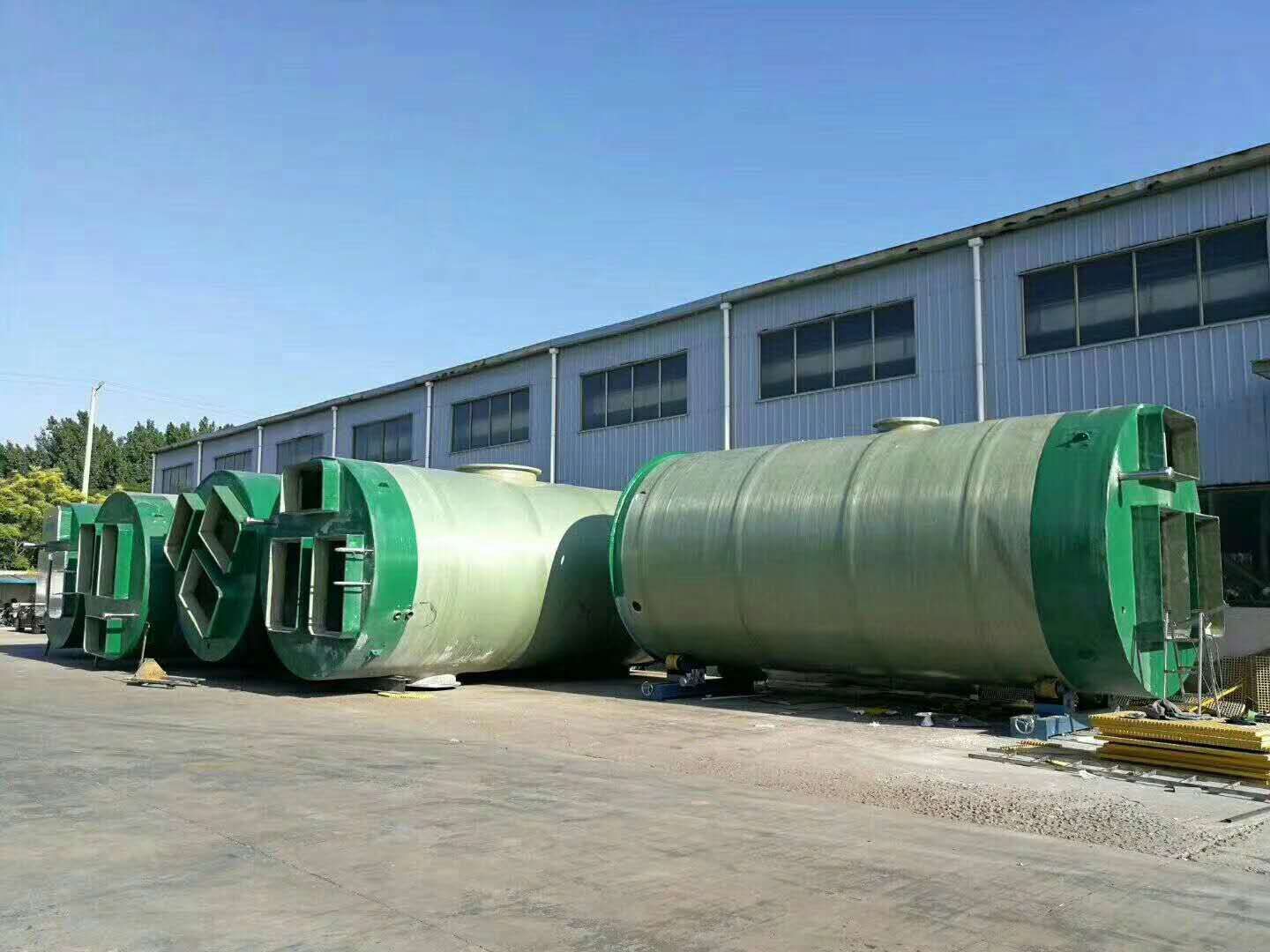 玻璃钢泵站